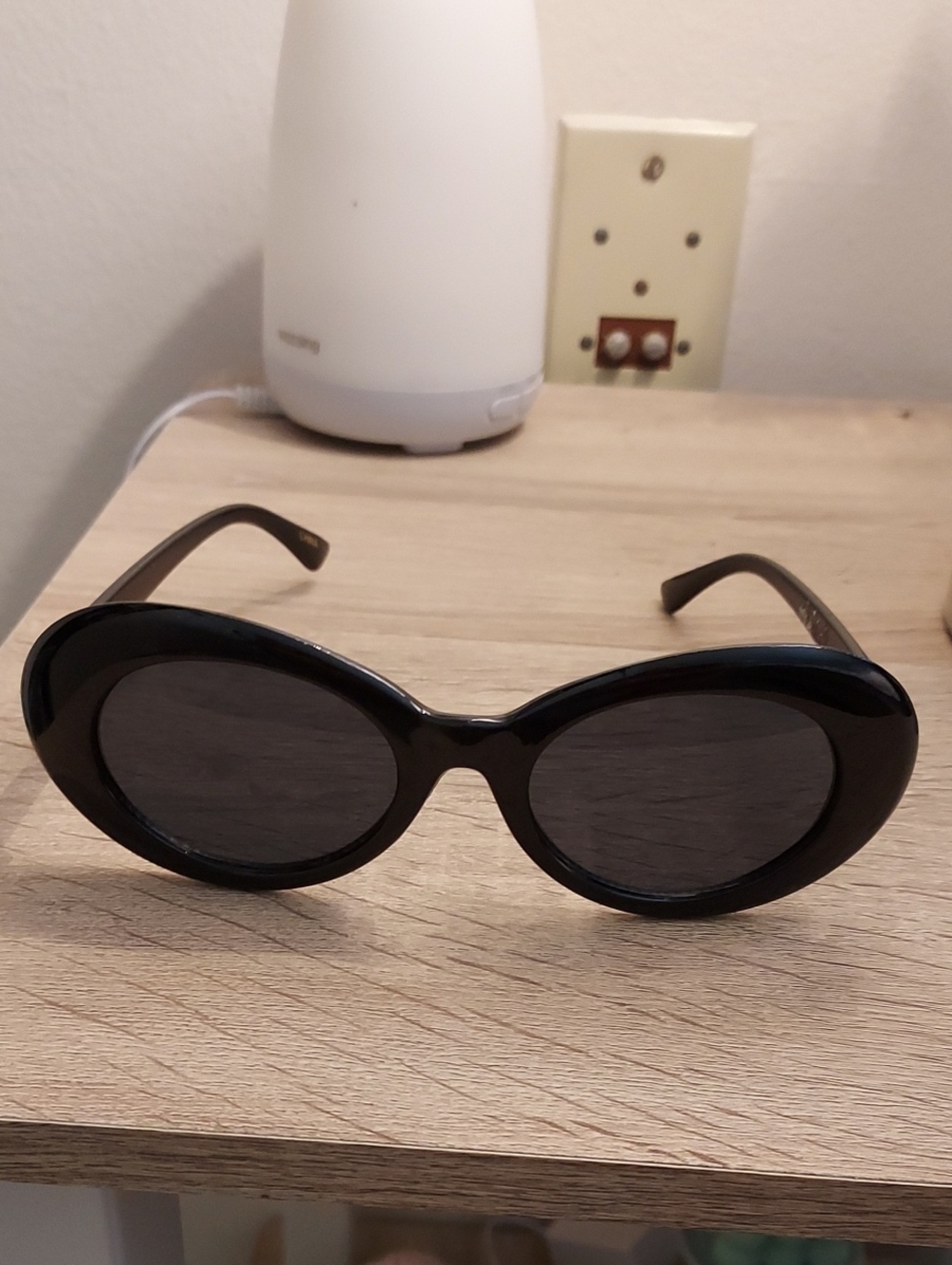 Classic Black Oval Sunglasses - Women Accessories